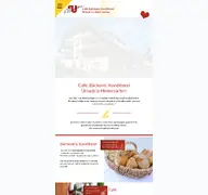Kleine Seitenvorschau von cafe-unmuessig.de