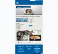 Kleine Seitenvorschau von zoocenter-hannen.de