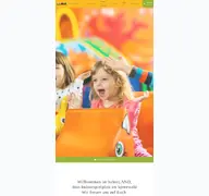 Kleine Seitenvorschau von indoorspielplatz-luckau.de