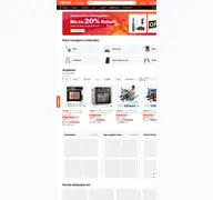 Kleine Seitenvorschau von vevor.com