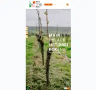 Kleine Seitenvorschau von maindreieck.de