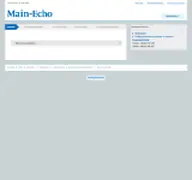 Kleine Seitenvorschau von main-echo.anzeigen-aufgabe.de