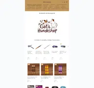 Kleine Seitenvorschau von hundeshop-onlineshop.de