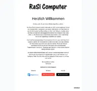 Kleine Seitenvorschau von rasi-computer.de