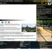 Kleine Seitenvorschau von potsdam-park-sanssouci.de