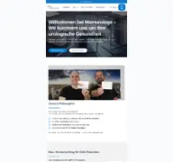 Kleine Seitenvorschau von mainurologe.de