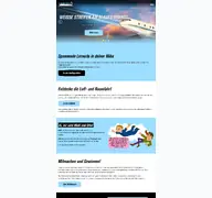 Kleine Seitenvorschau von zukunftsflieger.de