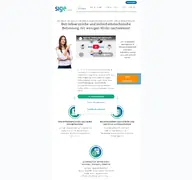 Kleine Seitenvorschau von sigeportal.de