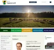 Kleine Seitenvorschau von sigmarszell.de