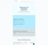 Kleine Seitenvorschau von praxislangestrasse.de