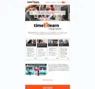 Kleine Seitenvorschau von time2learn.ch