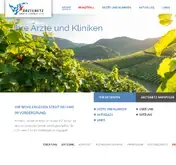Kleine Seitenvorschau von aerztenetz-ahrweiler.de