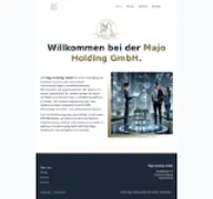 Kleine Seitenvorschau von majo-holding.de