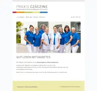Kleine Seitenvorschau von praxis-czaeczine.de