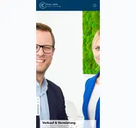 Kleine Seitenvorschau von callsen-immobilien.de