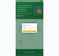 Kleine Seitenvorschau von prellerstrasse.de