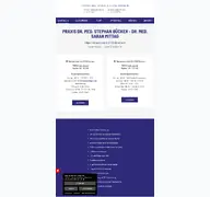Kleine Seitenvorschau von praxis-dr-buecker.de