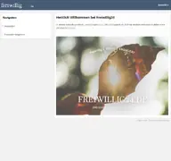 Kleine Seitenvorschau von freiwillig24.de