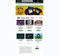 Kleine Seitenvorschau von zavvi.de