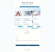 Kleine Seitenvorschau von praxis-drbeck.de