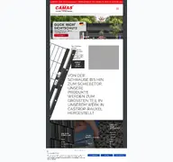 Kleine Seitenvorschau von camas.de