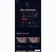 Kleine Seitenvorschau von camdata.de
