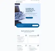 Kleine Seitenvorschau von camed-medical.de