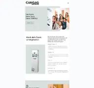 Kleine Seitenvorschau von camgag.de