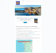 Kleine Seitenvorschau von camino-portugues.de