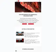 Kleine Seitenvorschau von media-v-award.de