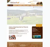 Kleine Seitenvorschau von cammerer-weberhof.de