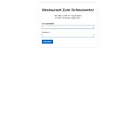 Kleine Seitenvorschau von zum-scheunentor.de