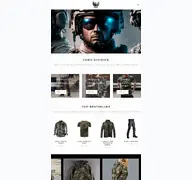 Kleine Seitenvorschau von camo-division.de