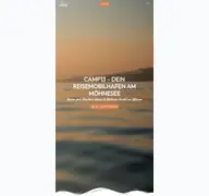 Kleine Seitenvorschau von camp13.de