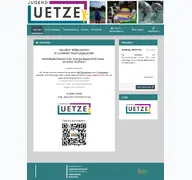 Kleine Seitenvorschau von uetze-feriencard.de