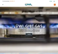 Kleine Seitenvorschau von uewl.de