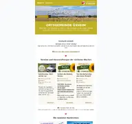 Kleine Seitenvorschau von uexheim.de