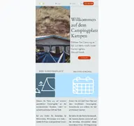 Kleine Seitenvorschau von campen-in-kampen.de