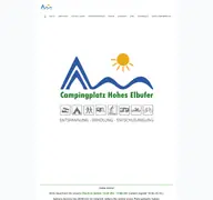 Kleine Seitenvorschau von campen-ohne-deich.de