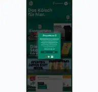 Kleine Seitenvorschau von zunft-koelsch.de