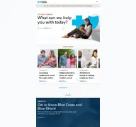 Kleine Seitenvorschau von bcbs.com