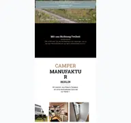 Kleine Seitenvorschau von campermanufaktur-berlin.de