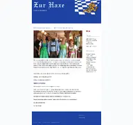 Kleine Seitenvorschau von zurhaxe-berlin.de
