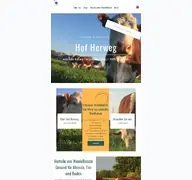 Kleine Seitenvorschau von hof-herweg.de