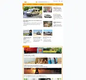 Kleine Seitenvorschau von campervans.de