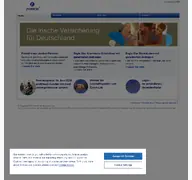 Kleine Seitenvorschau von zurich-irland.de