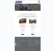 Kleine Seitenvorschau von malkus-transporte.de