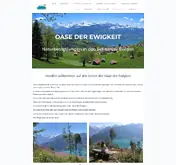 Kleine Seitenvorschau von oase-der-ewigkeit.de