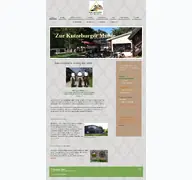 Kleine Seitenvorschau von zur-kutzeburger-muehle.de