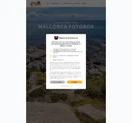 Kleine Seitenvorschau von mallorca-fotobox.de